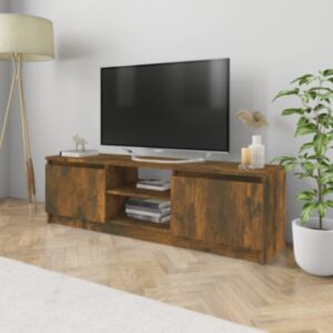 Тумба под ТВ U24, копченый дуб, 120 x 30 x 35,5 см, искусственное дерево
