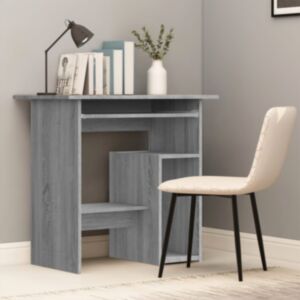 Pood24 kirjutuslaud, hall Sonoma tamm, 80 x 45 x 74 cm, tehispuit