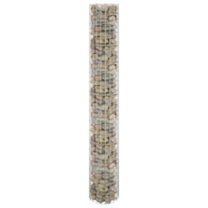 Pood24 ringikujuline gabioon taimelava, tsingitud teras, Ø30 x 200 cm