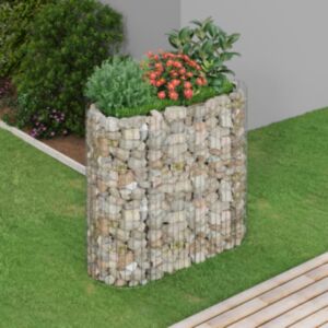 Pood24 gabioon taimelava, tsingitud raud, 120 x 50 x 100 cm