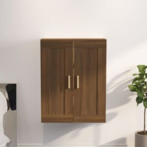 Pood24 seinakapp, pruun tamm, 69,5 x 32,5 x 90 cm, tehispuit
