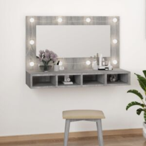 Pood24 peegelkapp hall Sonoma LEDiga 60x31,5x62 cm