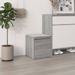 Pood24 sahtliga kapp, hall Sonoma, 40,5 x 40 x 40 cm, tehispuit