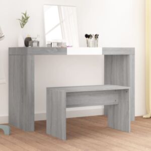 Pood24 tualettlaua pink, hall Sonoma tamm, 70 x 35 x 45 cm, tehispuit