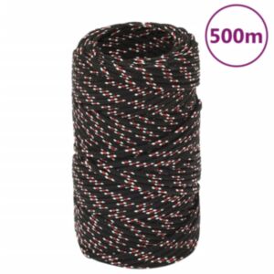 Pood24 paadiköis, must, 2 mm, 500 m, polüpropüleen