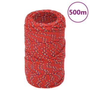 Pood24 paadiköis, punane, 2 mm, 500 m, polüpropüleen