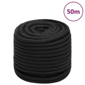 Pood24 paadiköis, täismust, 18 mm, 50 m, polüpropüleen