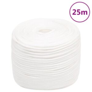 Pood24 paadiköis, täisvalge, 10 mm, 25 m, polüpropüleen