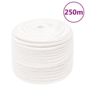 Pood24 paadiköis, täisvalge, 14 mm, 250 m, polüpropüleen