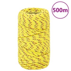 Pood24 paadiköis, kollane, 2 mm, 500 m, polüpropüleen
