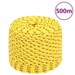 Pood24 paadiköis, kollane, 6 mm, 500 m, polüpropüleen