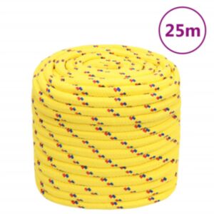 Pood24 paadiköis, kollane, 18 mm, 25 m, polüpropüleen
