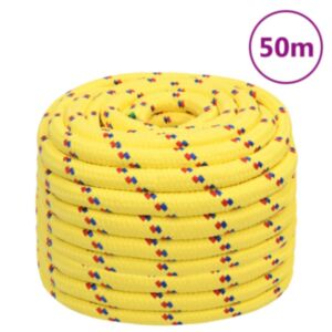 Pood24 paadiköis, kollane, 20 mm, 50 m, polüpropüleen