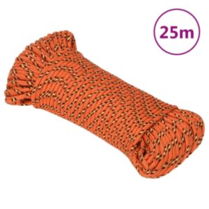 Pood24 paadiköis, oranž, 3 mm, 25 m, polüpropüleen