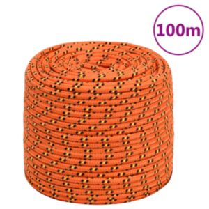 Pood24 paadiköis, oranž, 6 mm, 100 m, polüpropüleen