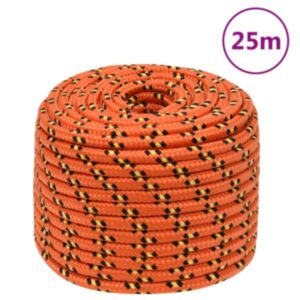 Pood24 paadiköis, oranž, 12 mm, 25 m, polüpropüleen