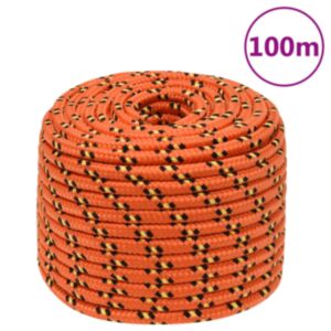 Pood24 paadiköis, oranž, 14 mm, 100 m, polüpropüleen