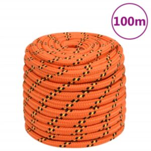 Pood24 paadiköis, oranž, 16 mm, 100 m, polüpropüleen