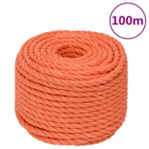 Pood24 töököis, oranž, 20 mm, 100 m, polüpropüleen