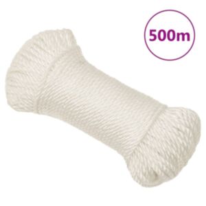 Pood24 töököis, valge, 3 mm, 500 m, polüpropüleen