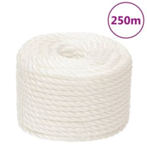 Pood24 töököis, valge, 10 mm, 250 m, polüpropüleen