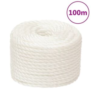 Pood24 töököis, valge, 14 mm, 100 m, polüpropüleen