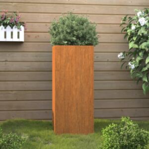 Pood24 taimekast, 32x27,5x75 cm, Corten teras