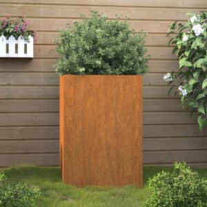 Pood24 taimekast, hall, 52x48x75  cm, ilmastikukindel teras