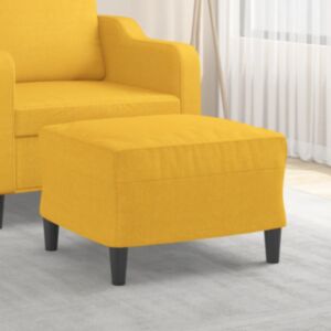 Подставка для ног U24, светло-желтая, 60 x 50 x 41 см, ткань