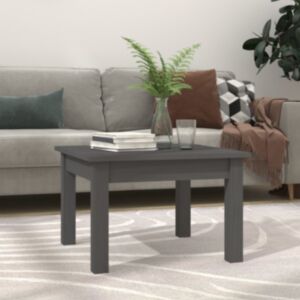 Журнальный столик U24, серый, 45 x 45 x 30 см, сосна
