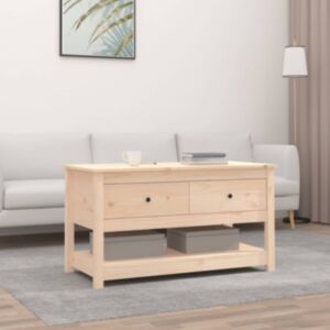 Pood24 kohvilaud, 102 x 49 x 55 cm, männipuit