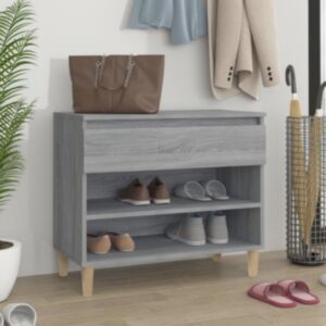 Pood24 kingakapp, hall Sonoma tamm, 70 x 36 x 60 cm, tehispuit
