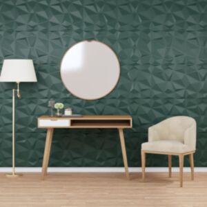 Pood24 seinapaneelid 24 tk, roheline, 50 x 50 cm, EPS 6 m², teemant