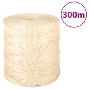 Pood24 nöör, 100% sisal 2 mm, 300 m