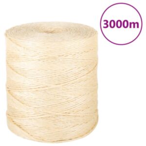 Pood24 nöör, 100% sisal 2 mm, 3000 m