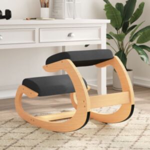 Pood24 põlvitustool, must, 55 x 84 x 55 cm, kasevineer