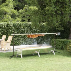 Pood24 automaatne grill koos alusega, roostevaba teras