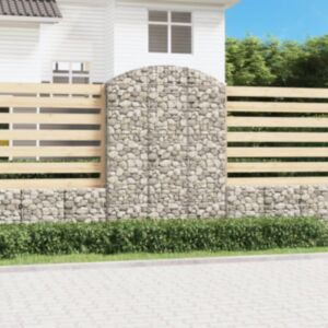Pood24 kaarekujuline gabioonkorv, 150x30x200/220 cm, raud
