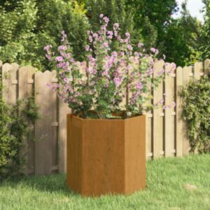 Pood24 taimekast, rooste, 40x40x45 cm, Corten teras