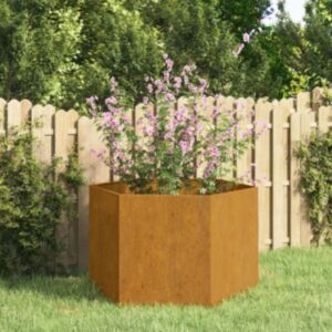 Pood24 taimekast, rooste, 60x60x45 cm, Corten teras