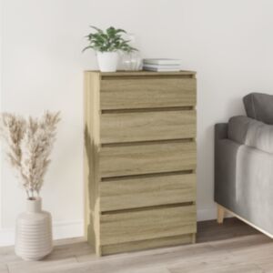 Pood24 kummut, Sonoma tamm, 60 x 36 x 103 cm, tehispuit
