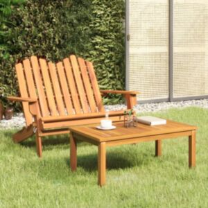 U24 Комплект садовой мебели Adirondack из 2 предметов, дерево акации