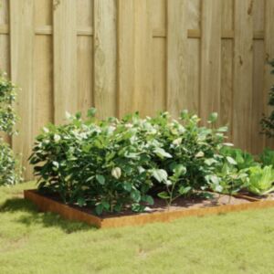 Pood24 taimekast, 100 x 100 x 18,5 cm, Corten-teras