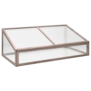 Pood24 kasvuhoone, hall, 110 x 58,5 x 39 cm, nulupuit