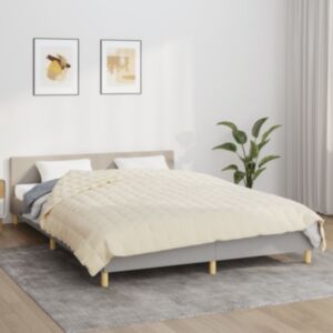 Pood24 raskustekk kreemjas 200x220 cm 13 kg kangas