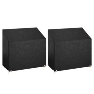 Pood24 aiapingi katted 2 tk, 8 aasaga, 130x70x70/88 cm, polüetüleen
