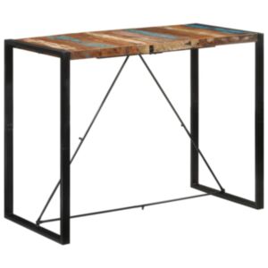 Pood24 baarilaud, 175 x 90 x 110 cm, taastatud puit