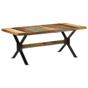 Pood24 söögilaud 180x90x73 cm taaskasutatud puit