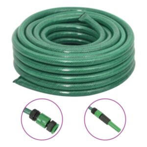 Pood24 aiavoolik koos kinnituskomplektiga, roheline, 50 m, PVC