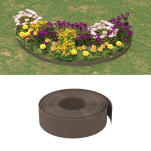 Pood24 aiapiirded 2 tk, pruun, 10 m, 15 cm, polüetüleen